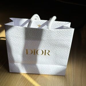 Dior gift bag